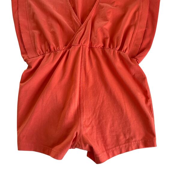 FP Movement Free People Hot Shot
Shortsie Coral Muscle Tank Romper Size Medium - Picture 9 of 10